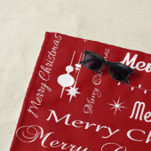 メリークリスマス ビーチタオル (インサイチュ)