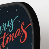 メリークリスマス ピックルボールラケット (左詳細)