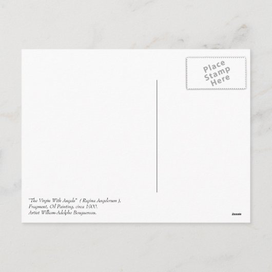 メリークリスマス.ファインアートクリスマスはがき シーズンポストカード (裏面)