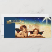 メリークリスマス.ファインアートクリスマス シーズンカード (正面)