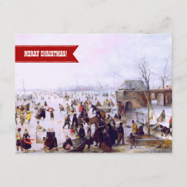 メリークリスマス.ファインアート シーズンポストカード