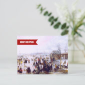 メリークリスマス.ファインアート シーズンポストカード (スタンド正面)