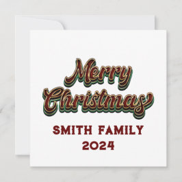 メリークリスマス – ファミリーマッチング シーズンカード