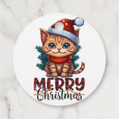 メリークリスマス フェイバータグ (裏面)
