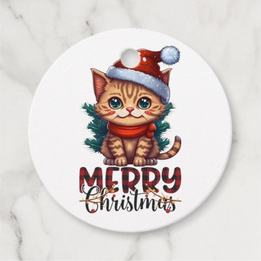 メリークリスマス フェイバータグ (正面)