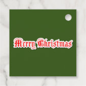 メリークリスマス フェイバータグ (裏面)
