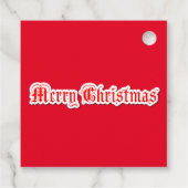 メリークリスマス フェイバータグ (裏面)