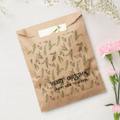 メリークリスマス！ フェイバーバッグ (封をした状態)