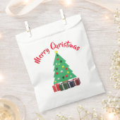 メリークリスマス フェイバーバッグ (クリップ留めされた状態)