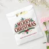 メリークリスマス フェイバーバッグ (封をした状態)