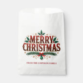 メリークリスマス フェイバーバッグ (正面)