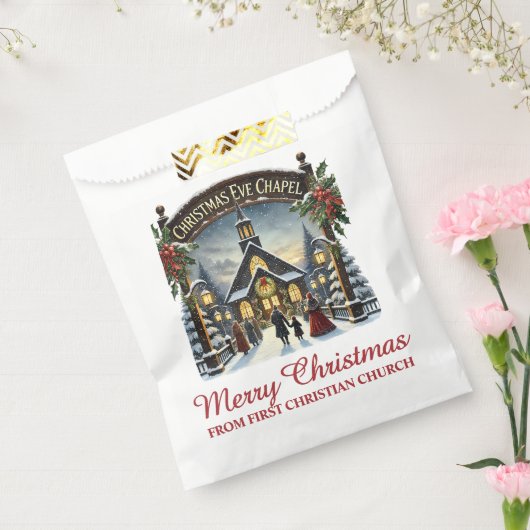 メリークリスマス フェイバーバッグ (封をした状態)