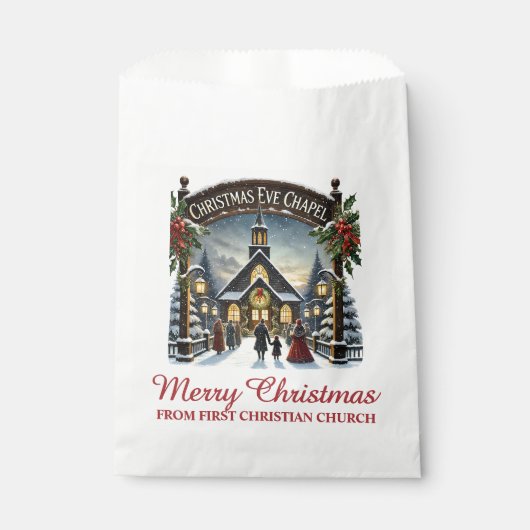 メリークリスマス フェイバーバッグ (正面)