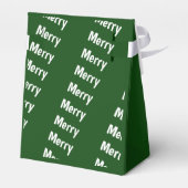 メリークリスマス フェイバーボックス (裏面サイド)