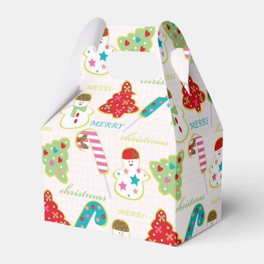 メリークリスマス フェイバーボックス (正面サイド)
