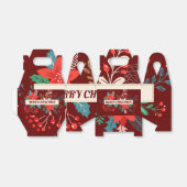 メリークリスマス フェイバーボックス (折り畳みなし)