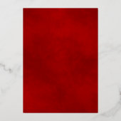 メリークリスマス!フェスティバルウォーターカラーパインリース 箔シーズンカード (裏面)