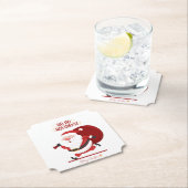 メリークリスマス – フェスティバル紙コースターデザイン ペーパーコースター (インサイチュ)