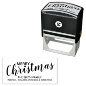 『メリークリスマス』フェスティバル セルフインキングスタンプ (インサイチュ)