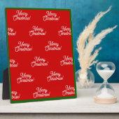 メリークリスマス！ フォトプラーク (側面)