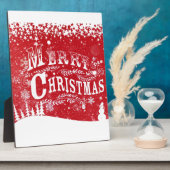 メリークリスマス フォトプラーク (側面)