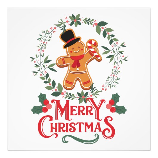 メリークリスマス フォトプリント            (正面)