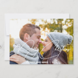 メリークリスマス |フォトホリデーカード シーズンカード