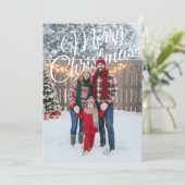 メリークリスマス フォトポップ カード (スタンド正面)