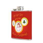 メリークリスマス フラスク (左)