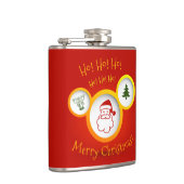 メリークリスマス フラスク (右)