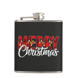 メリークリスマス フラスク