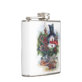 メリークリスマス フラスク (右)