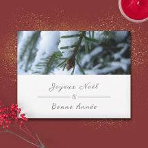 メリークリスマス、フランスのクリスマス＆新年、松の木