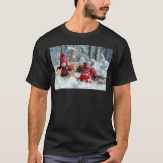 メリークリスマス フレンズ ボーイ Tシャツ