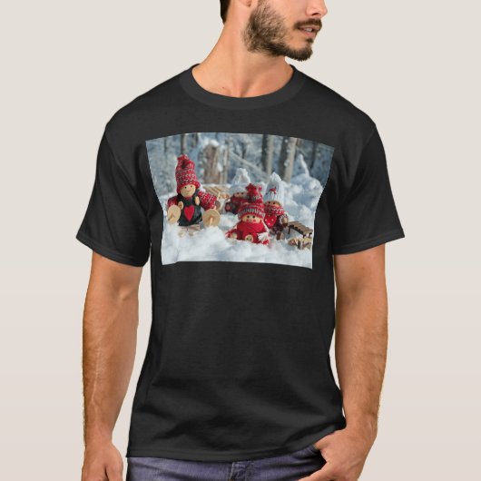メリークリスマス フレンズ ボーイ Tシャツ (正面)