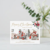 メリークリスマス | フローラ変更の写真 シーズンポストカード (スタンド正面)