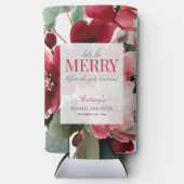 メリークリスマス ブライダルシャワーをしよう スリム缶クーラー (正面)