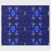 メリークリスマス ブルースターズ バブル オーナメント ラッピングペーパー (フラット)