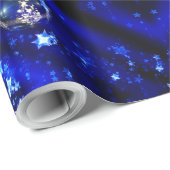 メリークリスマス ブルースターズ バブル オーナメント ラッピングペーパー (ロールコーナー)