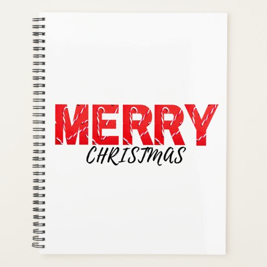 メリークリスマス プランナー手帳 (正面)