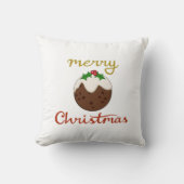 メリークリスマス+プリンデザイン クッション (正面)