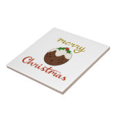 メリークリスマス+プリンデザイン タイル (側面)