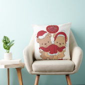 「メリークリスマス・プレイド・装飾用クッション」 クッション (椅子)
