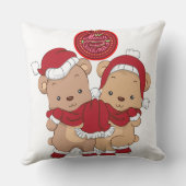 「メリークリスマス・プレイド・装飾用クッション」 クッション (裏面)