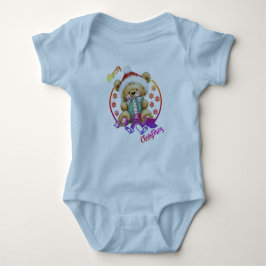 メリークリスマス ベビーボディスーツ