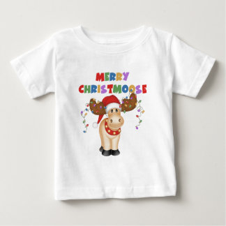 メリークリスマス ベビーTシャツ
