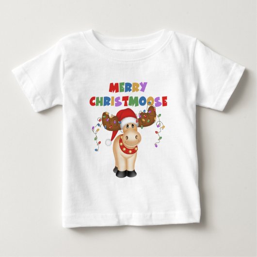 メリークリスマス ベビーTシャツ (正面)