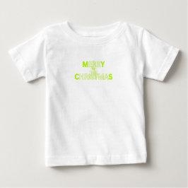 メリークリスマス ベビーTシャツ