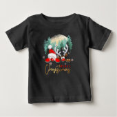 メリークリスマス | ベビーTシャツ (正面)
