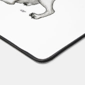 メリークリスマス！ベルとボールで子犬 デスクマット (コーナー)